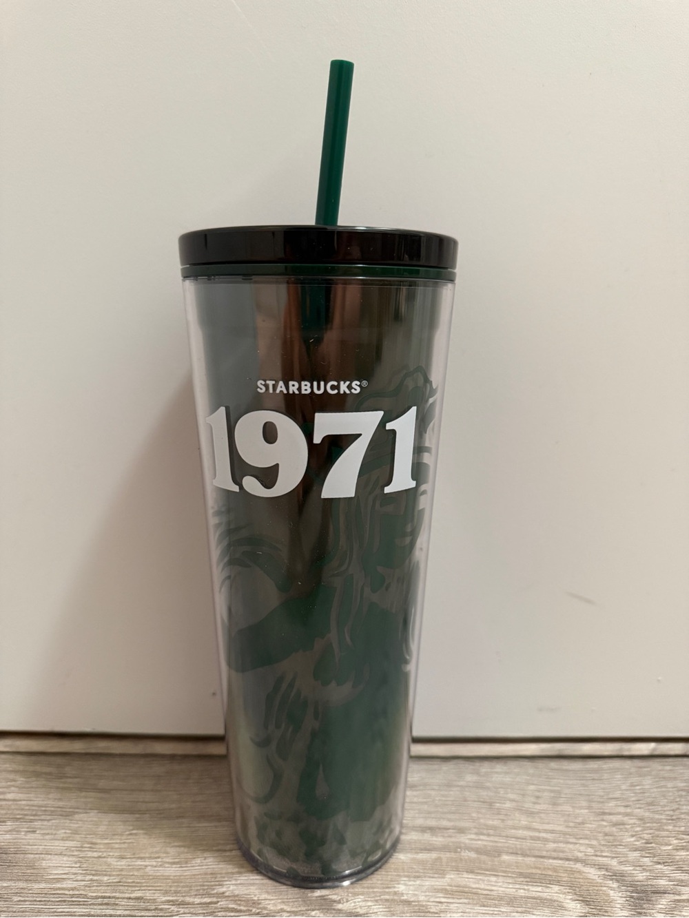 Starbucks 1971 Siren Logo Cold Cup Tumbler